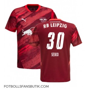 RB Leipzig Benjamin Sesko #30 Replika Bortatröja 2024-25 Kortärmad